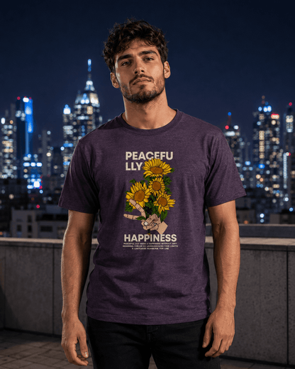 Peaceful Bloom Regular T-Shirt